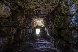 Rafal Rubí naveta sur, bronze age, Alaior, Menorca, Balearic Islands, Spain, Europe