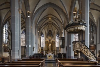 View to the east with the shrine of St Apollinaris under the altar mensa