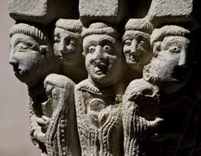 Cloister Figure capital, St., Saint, Saint