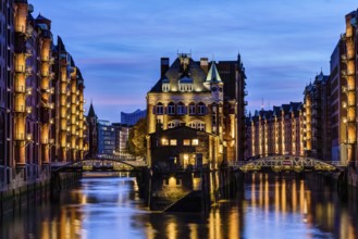The Speicherstadt in Hamburg, city of Warehouses