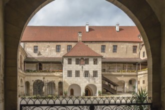 Bischofteinitz Castle - Horšovský Týn, Czech Republic, September, Archway, Europe