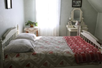 Interior rooms of Green Gables, the Prince Edward Island farm house that is the setting for the