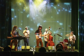 Xarim Aresté sextet, Santanyí Principal Theatre, Mallorca, Balearic Islands, Spain, Europe