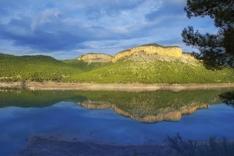 Embalse Arenos in Puebla de Arenoso Castellon Mijares river Spain