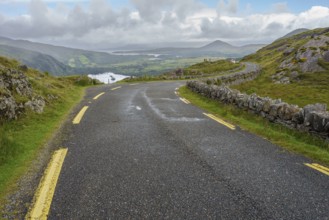 Healy Pass (R574) on the Beara peninsula, Ireland, United Kingdom, Europe