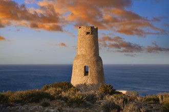 Torre del Gerro tower in Denia of Alicante Spain
