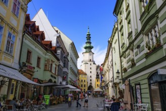 Old Town of Bratislava, the capital of Slovakia