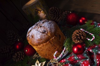 Panettone, an Italian Christmas biscuit