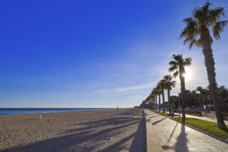 Cristall Cristal beach in Miami Platja of Tarragona at costa Dorada of Catalonia