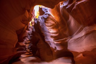 Arizona Antelope Canyon on Navajo land near Page USA
