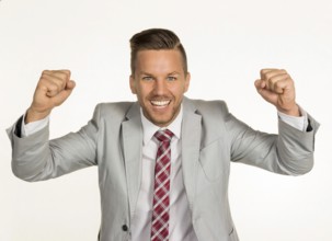 Young, dynamic businessman. Successful young entrepreneur Austria