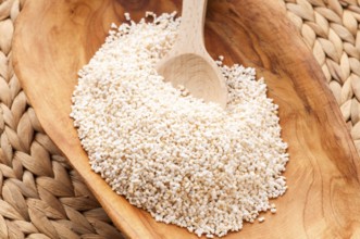 Amaranth popping, gluten-free, high protein grain cereal, lodz, poland