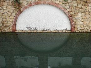 A picture of a detail of Poltu Quatu village in Sardinia