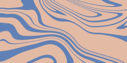 Royal Blue and Peach, trendy blue and red colors background