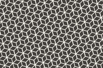 Seamless abstract cubic geometrical background