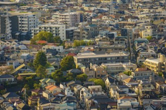 Densely populated residential area. Shooting Location: Setagaya Ward, Tokyo