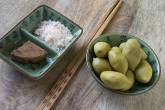 Hog plums, pickled
