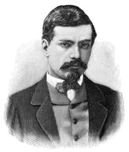 Giovanni Virginio Schiaparelli, 1835 - 1910, an Italian astronomer and science historian, Giovanni