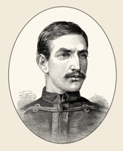 Major W. M. Laurence, Cape Mounted Rifleman, South African forces, 19th century, From British