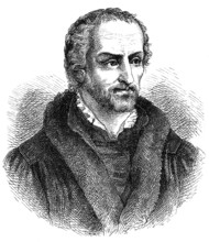Philipp Melanchthon or Philipp Schwartzerdt, 1497 - 1560, a German philologist, philosopher,