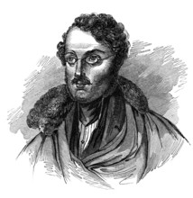Anton Alexander Graf von Auersperg or Anastasius Gruen, 1806-1876, an Austrian politician and