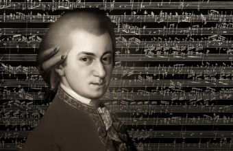 Wolfgang Amadeus Mozart, 1756 – 1791, composer of classical music, First Viennese School, notesheet