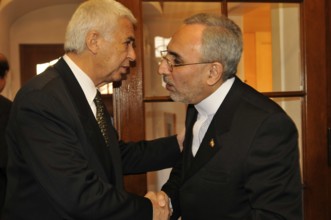 Switzerland: Politicians and diplomats meet at the Iranian Embassy in Bern on the occasion of the