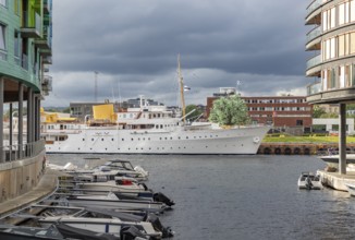 A picture of the Norwegian Royal Yacht, K/S Norge