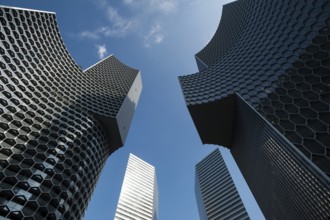 03/02/2018, Singapore, Republic of Singapore, Asia, A view of the two towers of the DUO project by