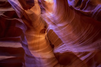 Arizona Antelope Canyon on Navajo land near Page USA