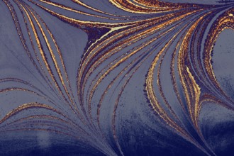 Abstract marbling floral pattern for fabric, tile design. background texture
