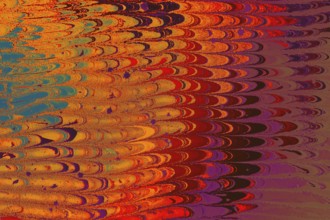 Abstract marbling floral pattern for fabric, tile design. background texture