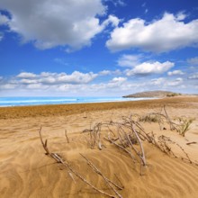Calblanque beach Park near La Manga Mar Menor in Murcia Spain