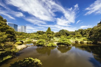 Shinjuku Gyo-en is a large park and garden in Shinjuku and Shibuya, Tokyo, Japan, Asia