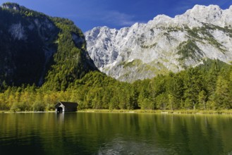 The Watzmannmasiv in Berchtesgaden National Park, Germany, Berchtesgaden National Park, Germany,