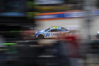 Mar 17, 2024-Bristol, TN, Daniel Hemric race for position for the Food City 500 in Bristol, TN,
