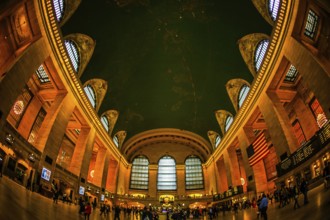 Grand Central Station (New York, USA). Shooting Location: New York, Manhattan