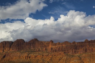 Landscape in Moab near the Arches National Park, Moab, Utah, USA, North America