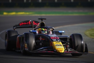MELBOURNE, AUSTRALIA, MARCH 22: Isack Hadjar of France and Campos Racing during qualifying at the