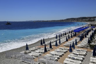 The Promenade des Anglais in Nice the morning after the attack on 14 July 2016, in which the