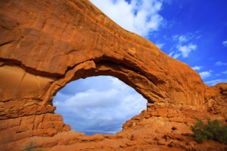 Arches National Park North Window section in Moab Utah USA