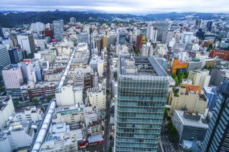 Sendai skyline (from AER Lookout). Shooting Location: Sendai, Miyagi Prefecture