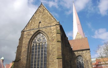 The Church of Our Lady is an Evangelical Protestant church situated northwest of the Market Square