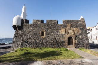 San Miguel castle, ancient defensive fortress in Garachico, Tenerife, Canary islands