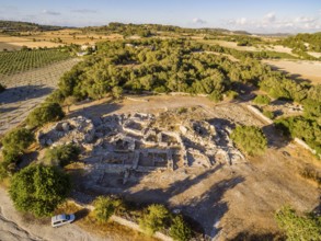 Son Fornés, época talayótica (siglo X a.C.), yacimiento arqueológico de era prehistórica. Montuiri,