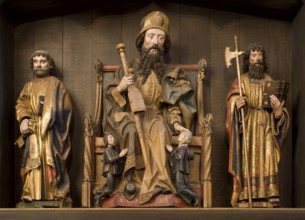 Altar of St James (1503-1504), St Peter, St James and St Matthew, St, Saint, Saint