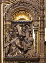 Altar of the Cross in the south choir, Antwerp around 1550, Carrying of the Cross, St, Saint, Saint