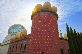 Salvador Dali museum in Figueres figueras of Catalonia Spain