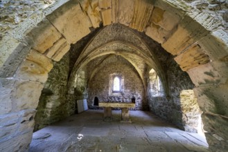 Former Protestant parish church of Abterode, Werra-Meissner district, Hesse, Germany, Europe