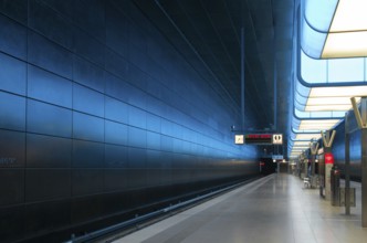 Modern underground station
